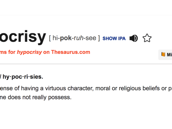 Do as I Say, Not as I&nbsp;do