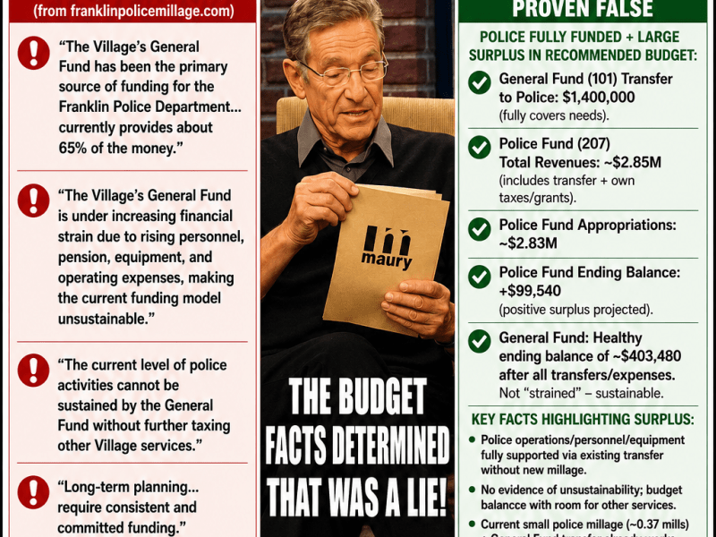 Politicians Lie, Budgets&nbsp;Don’t