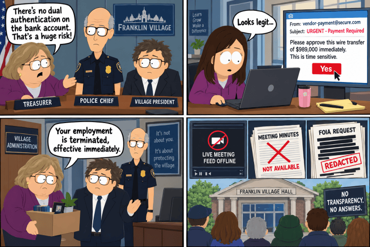 Phishing Scam Exposes Legal Violations in Village&nbsp;Finances